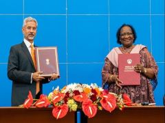 The fifth meeting of the India-Mozambique Joint Defence Working Group held in Maputo